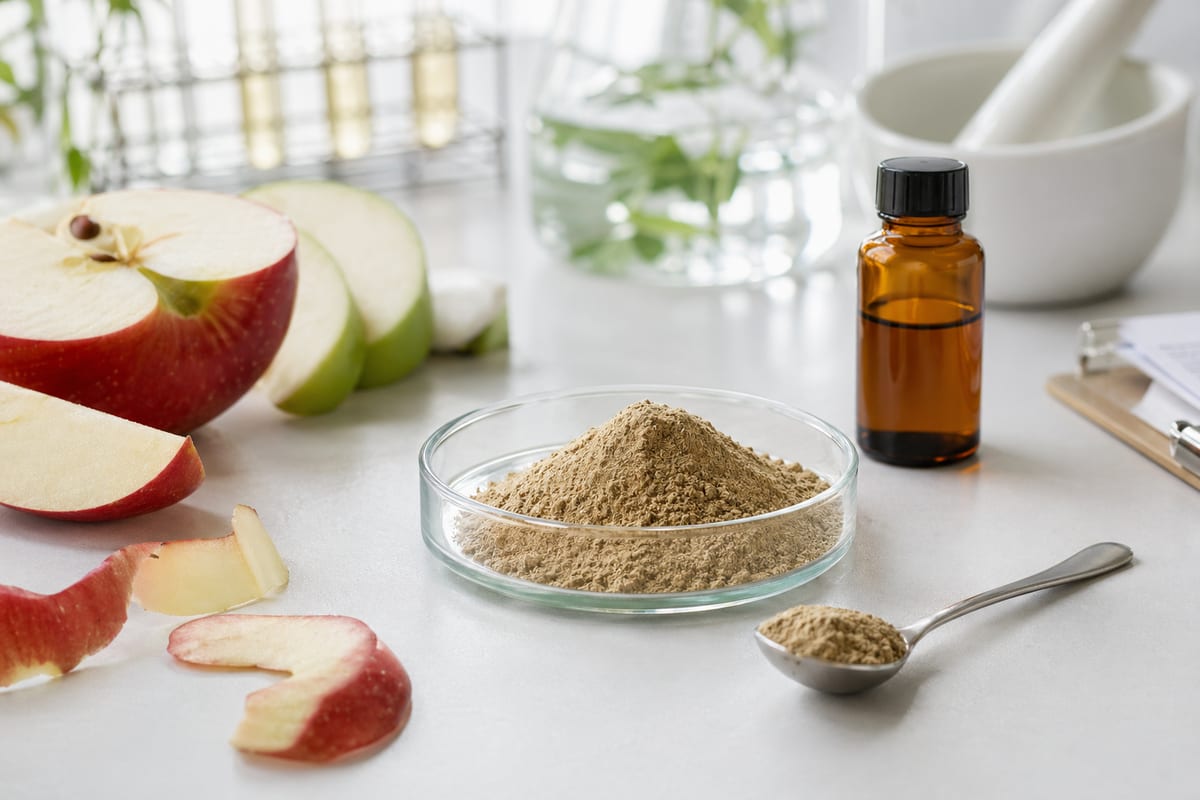 Apple polyphenol extract powder with apple slices for 70 percent specification review