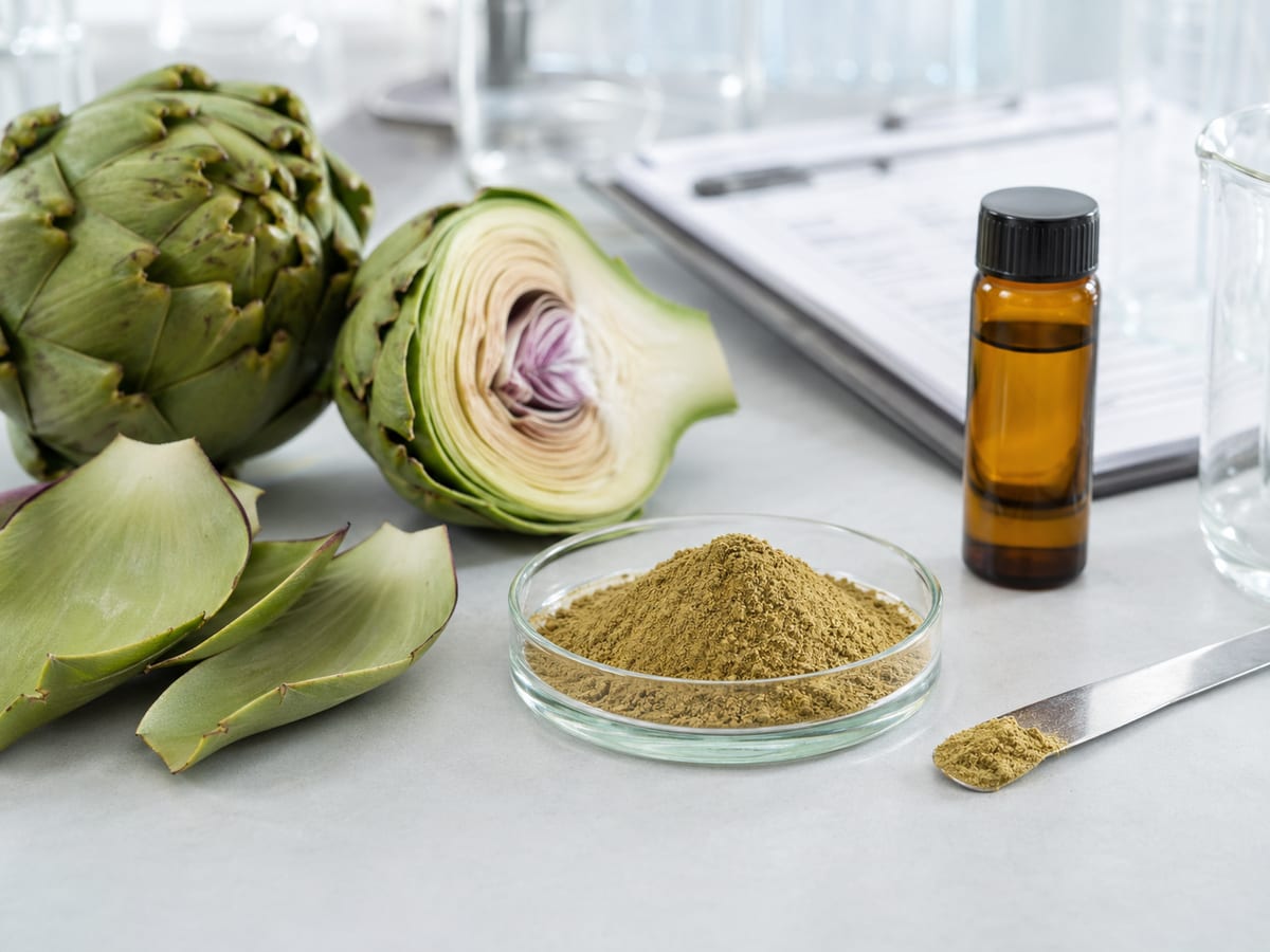 Artichoke extract powder and botanical material for cynarin specification review